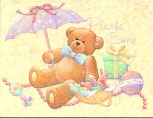 bear and umbrella
